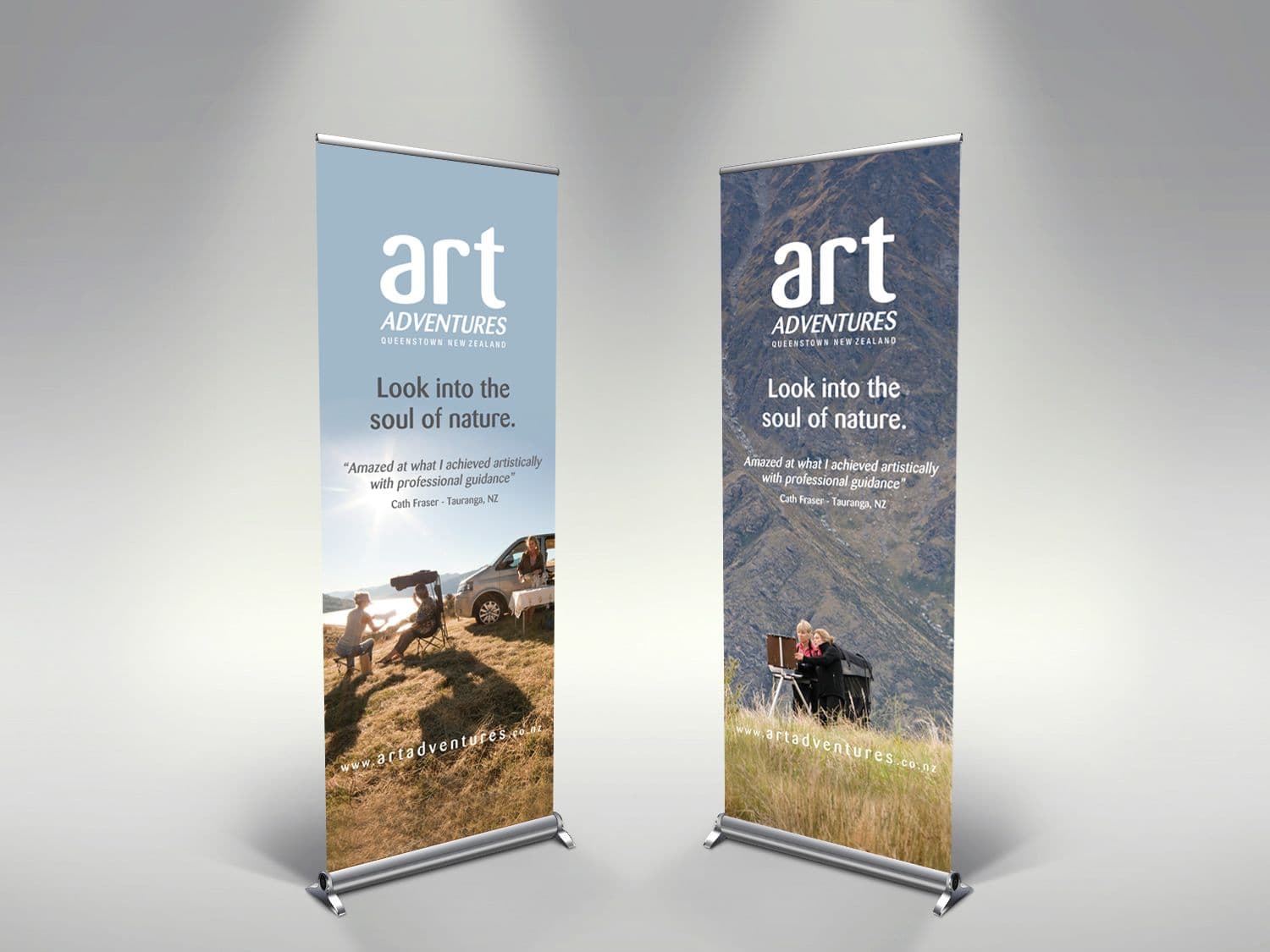 Narrow Base Roll-up Banner - Image 2