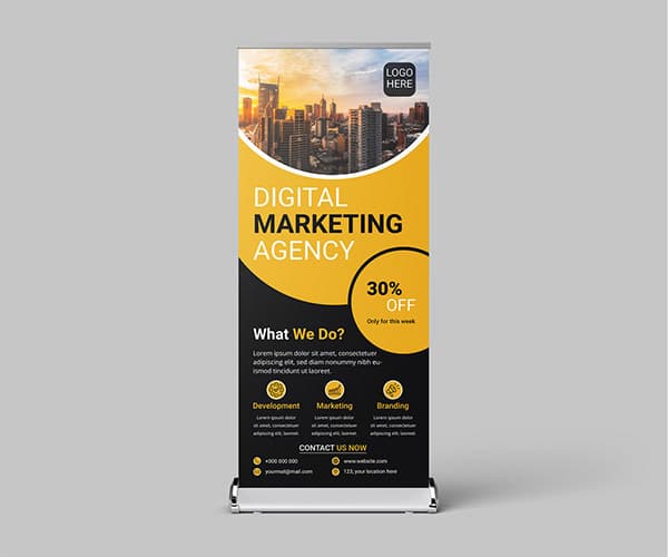 Wide Base Roll-up Banner - Image 2